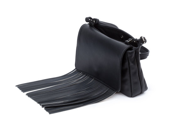 特写女士的包孤立在白色背景图片下载