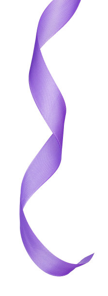 紫色缎带孤立的白色背景图片下载