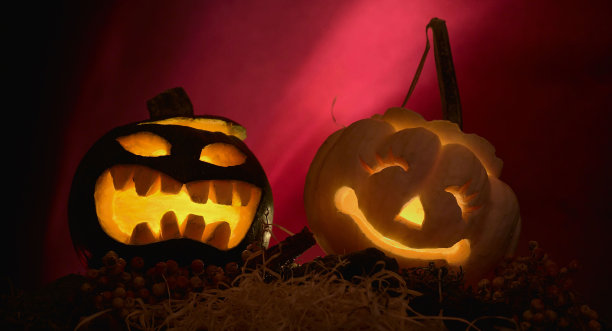 万圣节有趣的南瓜脸图片下载