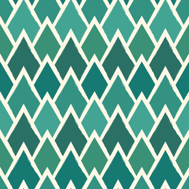 漆刷无缝图案。徒手的垃圾设计背景。规模图案东方装饰。时髦的手绘几何印花图片下载