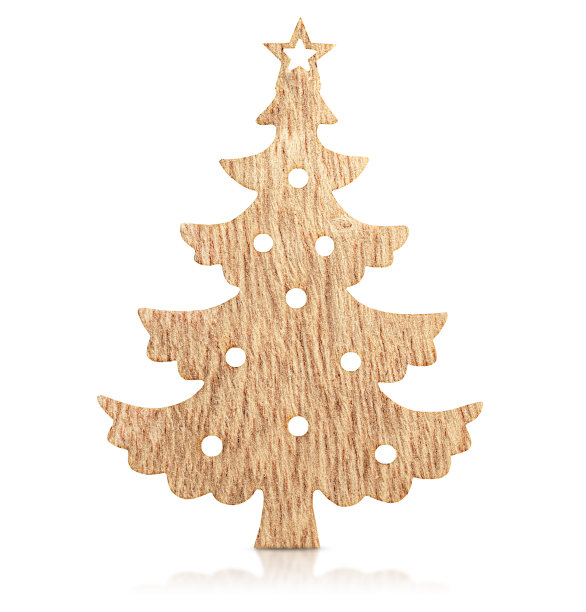 木制的圣诞树图片下载