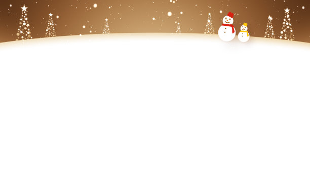 雪人在飘落的雪中行走(可提供telop空间)图片下载