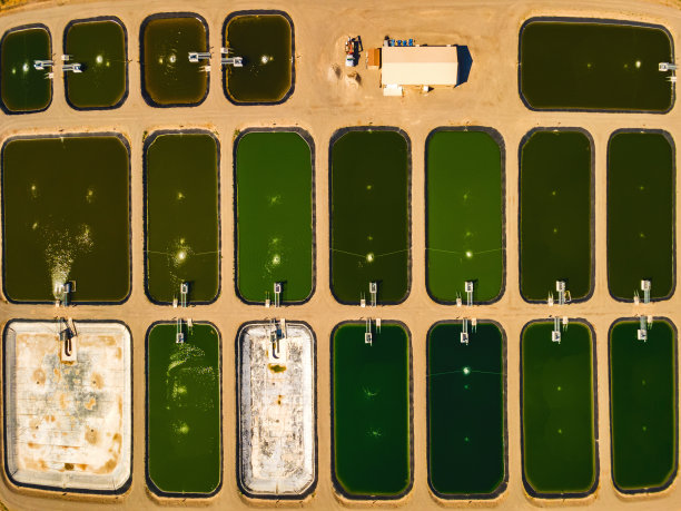 工业航空美国西部废水污水处理厂照片系列图片下载