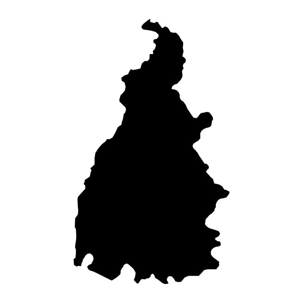 Tocantins地图，巴西州。矢量插图。图片下载