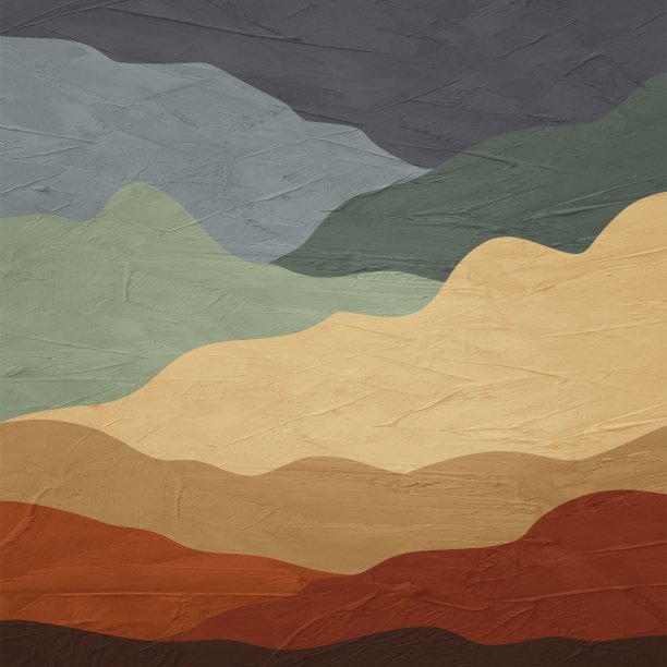 几何形状和彩色纹理的抽象艺术图片下载