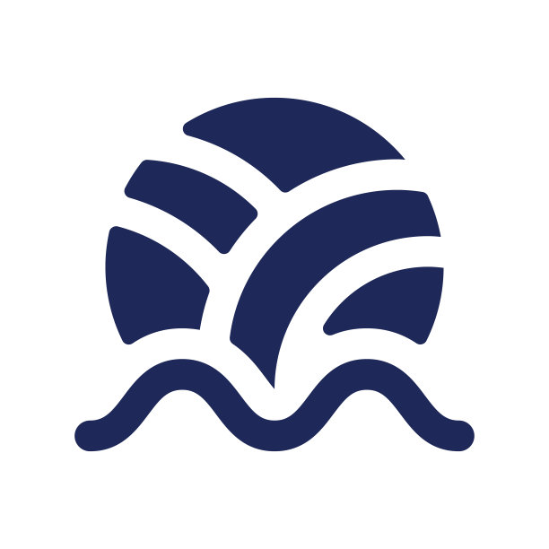 沙滩排球黑色字形ui图标图片下载