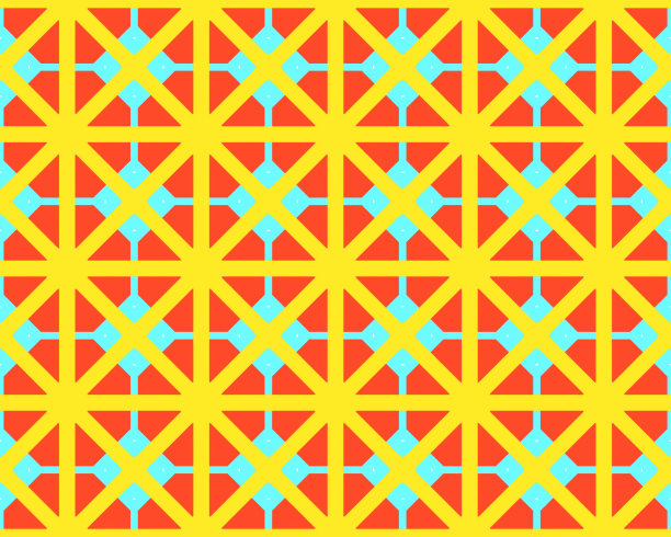 几何装饰风格的抽象彩色无缝图案插画背景纹理图片下载