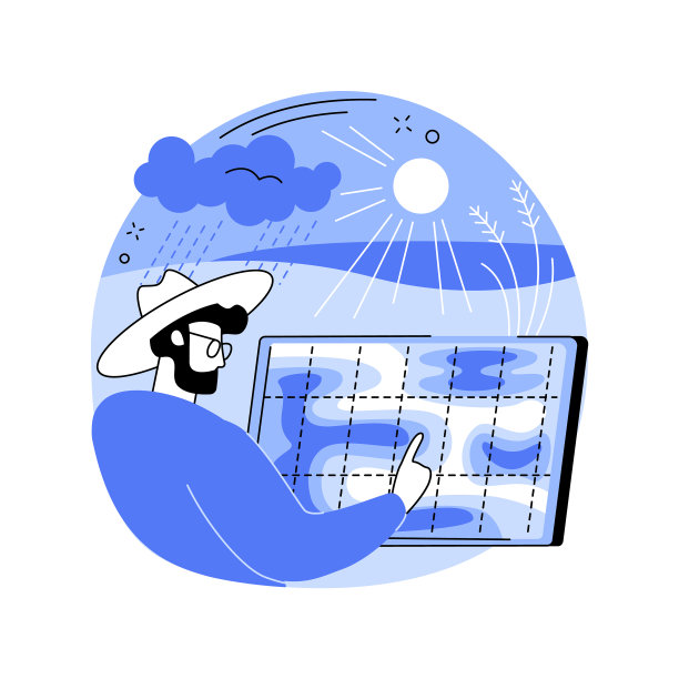 气候监测孤立漫画图片下载