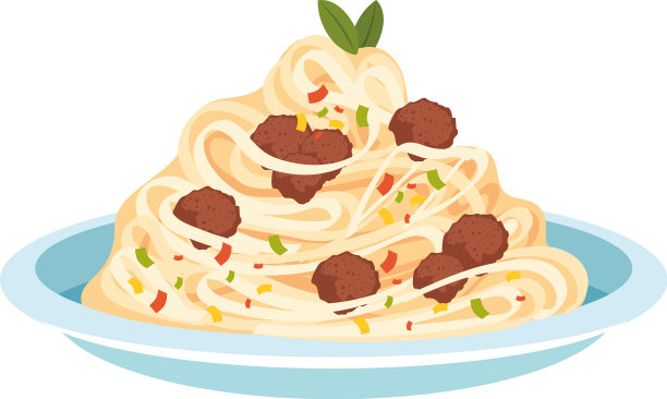 肉丸意大利面是意大利菜图片下载