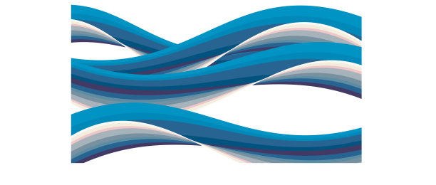 背景网络图形。流畅而现代的弧线设计，犹如蓝色大海的波浪。向量。图片下载