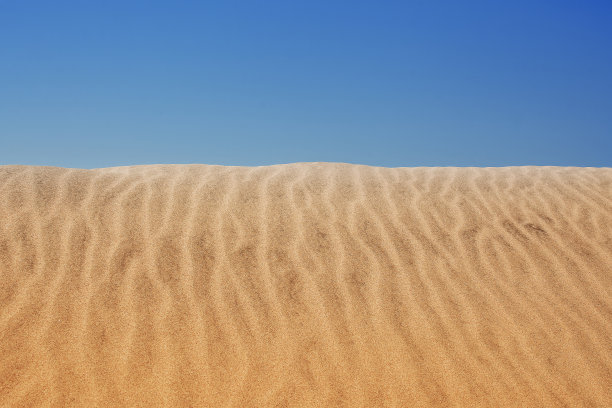 金色的沙漠，沙滩上的沙质图片下载