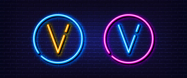 首字母v图标行字体字符图片下载