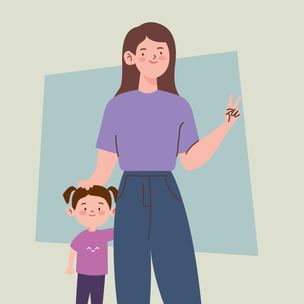 韩国母女图片下载