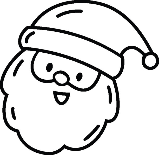 圣诞老人矢量插画图片下载