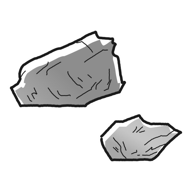 岩石的插图图片下载