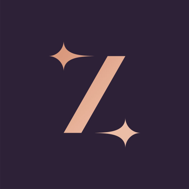 字母Z标志矢量模板。创意Z字母初始logo设计图片下载