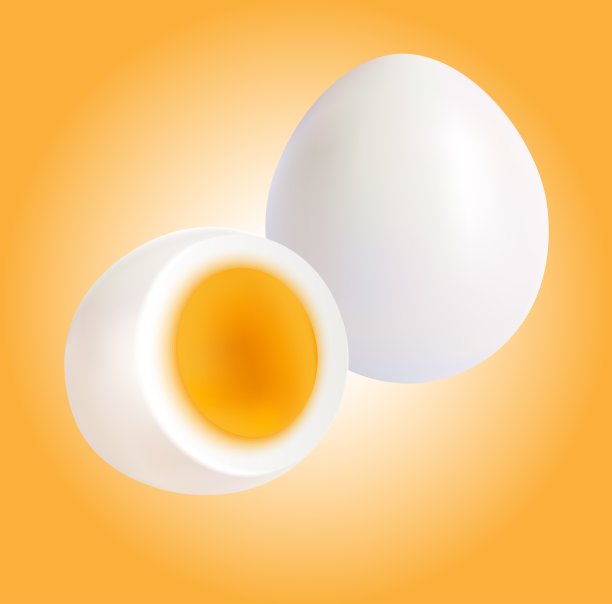 不带蛋壳的煮鸡蛋图片下载