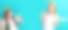 母女儿童横幅，复制空间，孤立的背景。什么一个惊喜。惊讶的女人看着女孩用手指自己。指出,复制空间。图片下载