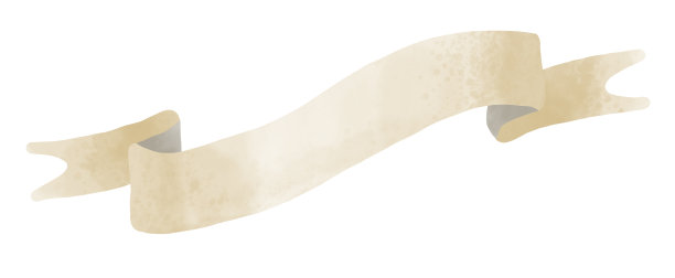 用于文字的水彩带。手绘条纹横幅。背景是古老的复古风格。设计元素对象隔离在白色背景上图片下载