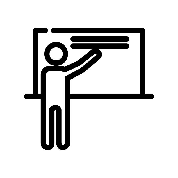 插图矢量图形教师图标模板设计图片下载