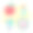 四个学校用品图标图片下载