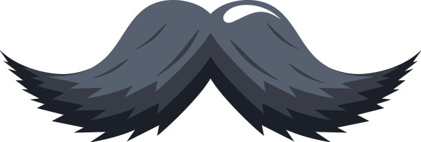 男人的胡子配件图片下载