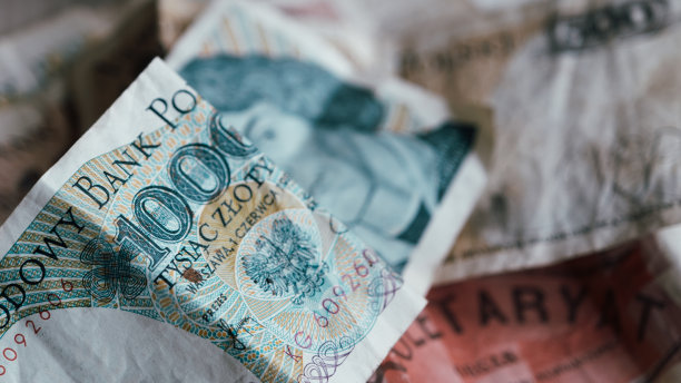 正面碎片10万老波兰兹罗提纸币1982年老兹罗提货币波兰复古图片下载