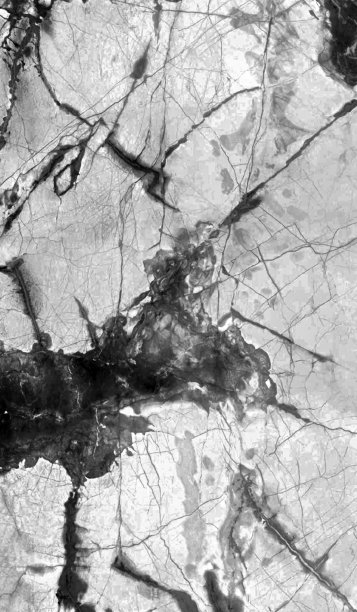 垂直灰色大理石与黑色破碎的效果图片下载