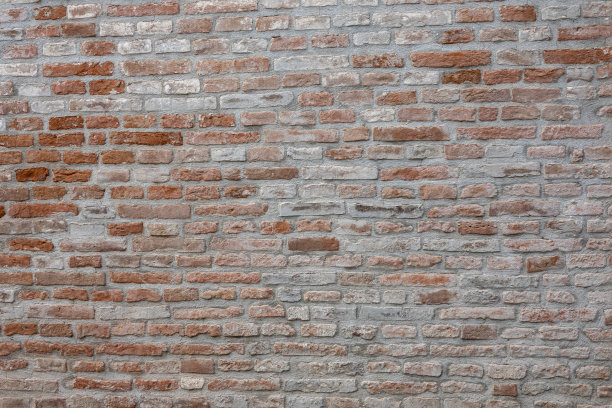 老红砖墙背景质感图片下载