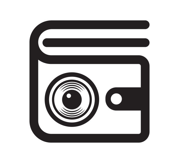 袖珍相机图标品牌模板设计图片下载