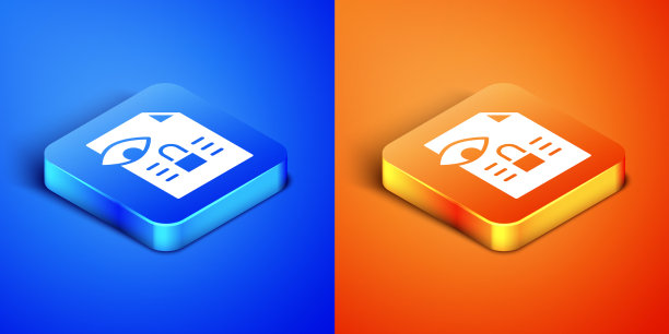 等距新闻调查图标图片下载