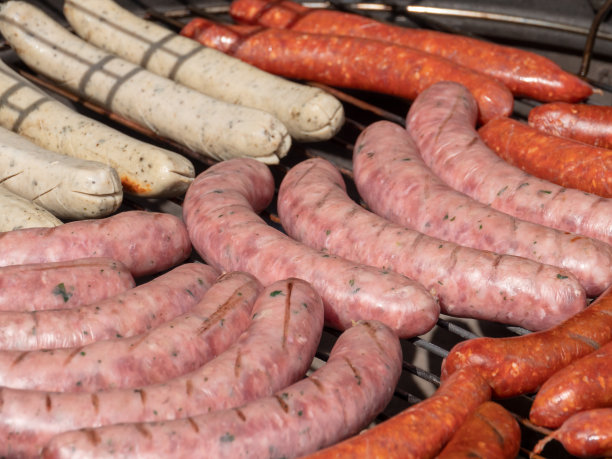 原汁原味的德国香肠图片下载