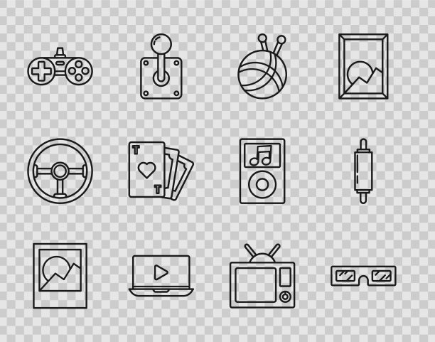 设置线相框3d电影眼镜纱球图片下载