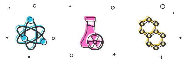 用有毒液体和分子设置原子试管图片下载
