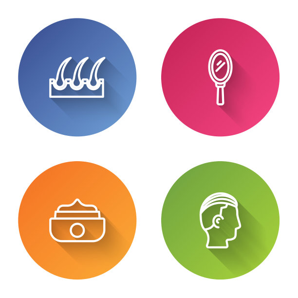 套线人毛囊手镜凝胶蜡图片下载