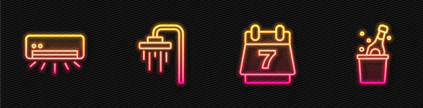 订行酒店日历空调图片下载