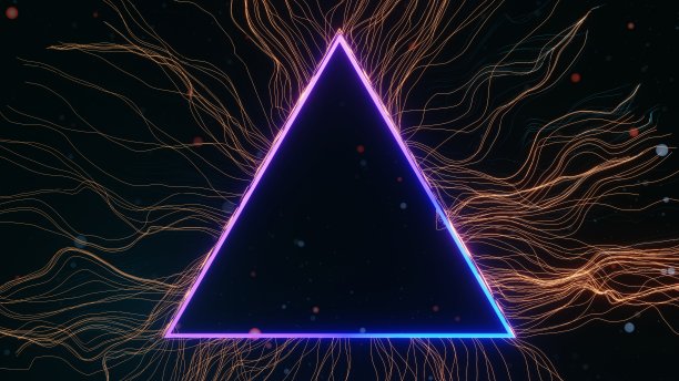 3d渲染霓虹灯和发光的黑暗场景。赛博朋克夜城概念。晚上的生活。5g技术网络。超越世代和未来的场景。科幻图案主题。图片下载