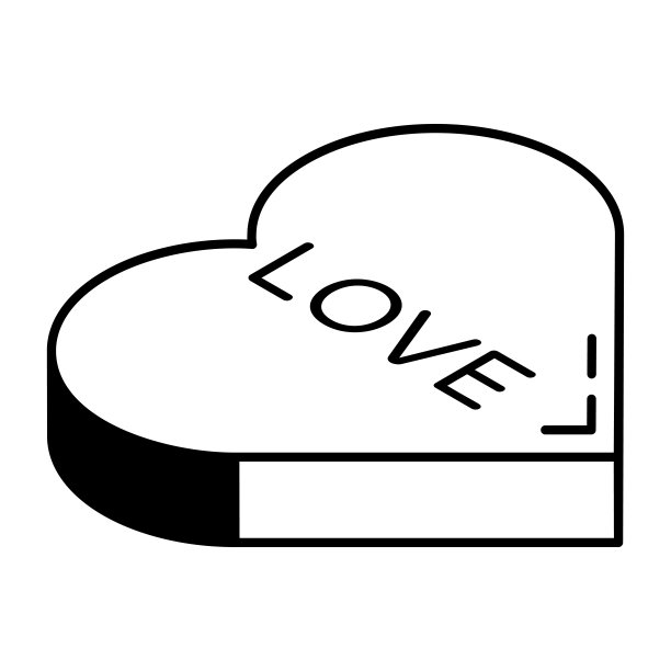 心线设计的图标图片下载