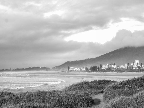 城市及海滨景色图片下载