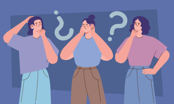 选择困难的女孩图片下载