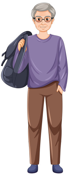 一个男性高级卡通人物图片下载