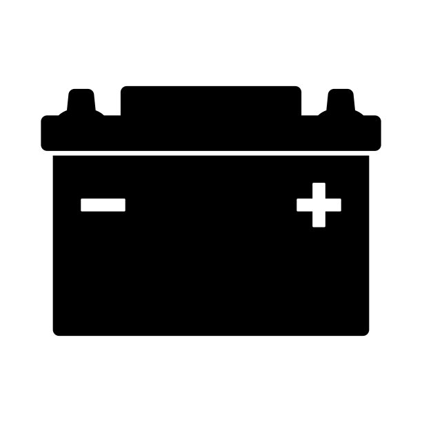 汽车电池图标收集。能源动力蓄电池。汽车标志。汽车电池标志孤立在白色背景。矢量插图。图片下载