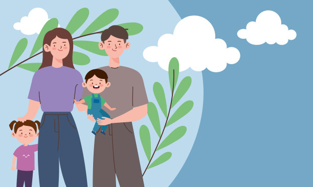 韩国家庭和分支图片下载