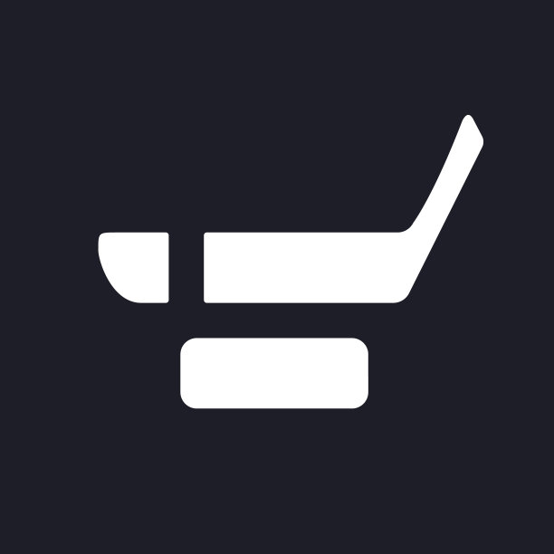 曲棍球锦标赛暗模式字形ui图标图片下载