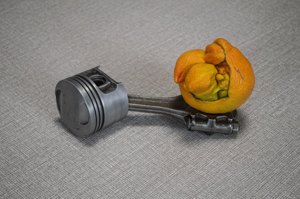 机械橙色图片下载