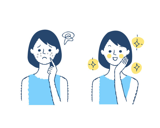 皮肤问题前后图片下载