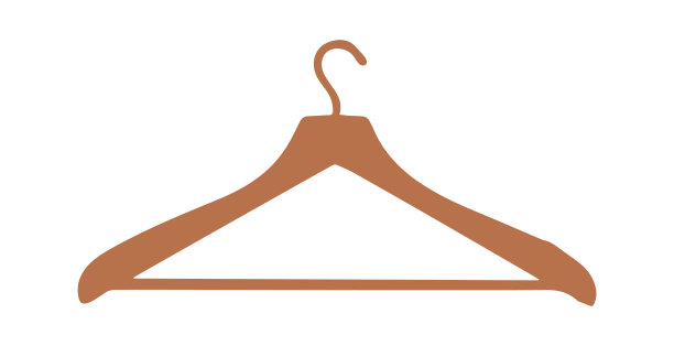 衣架图标。矢量图图片下载