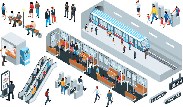 等距地铁人设图片下载