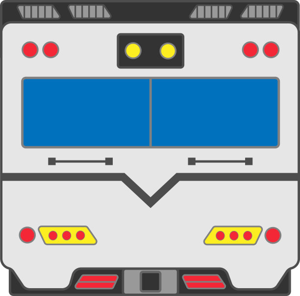 列车图标前视图图片下载
