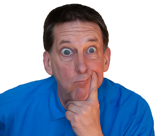 一个男人的卡通肖像图片下载